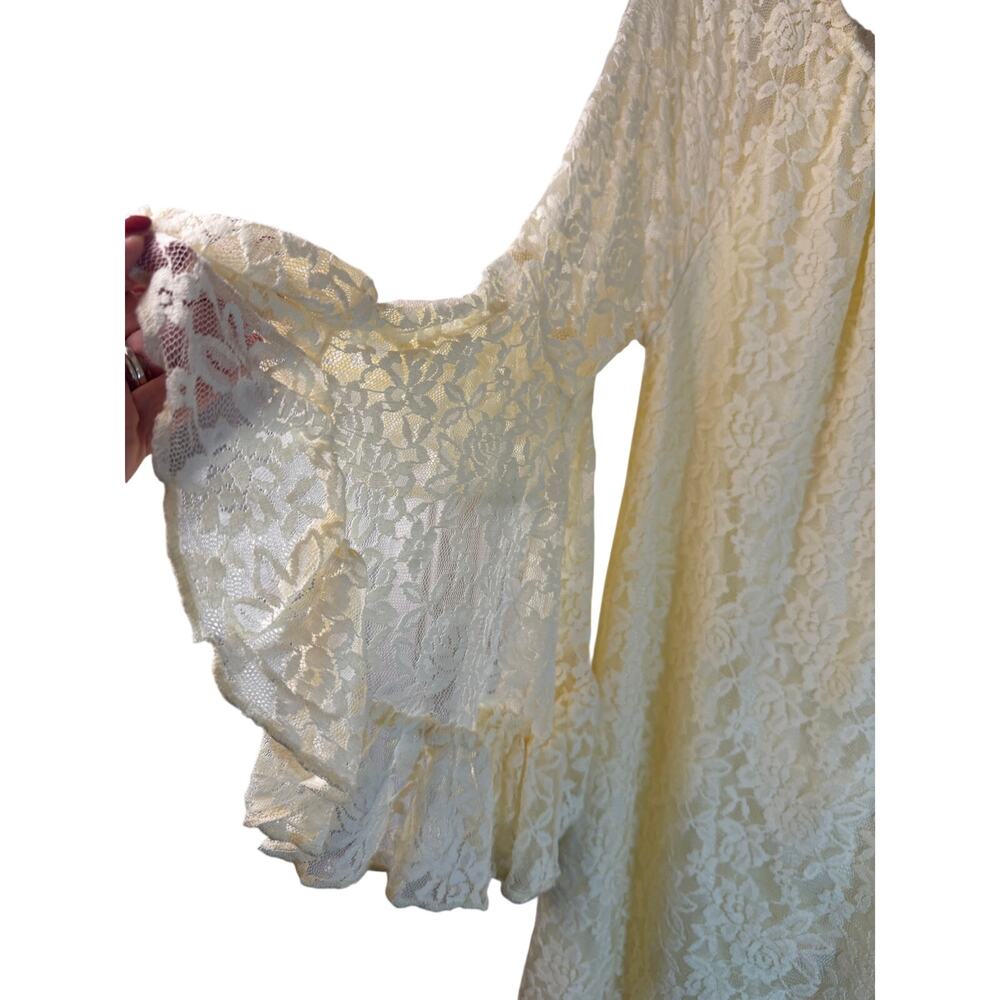 NWOT - Velzera Ivory Lace Dress - 3XL - Picture 6 of 8